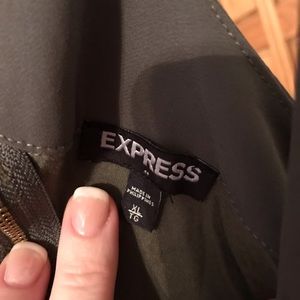 Army green sheer tank